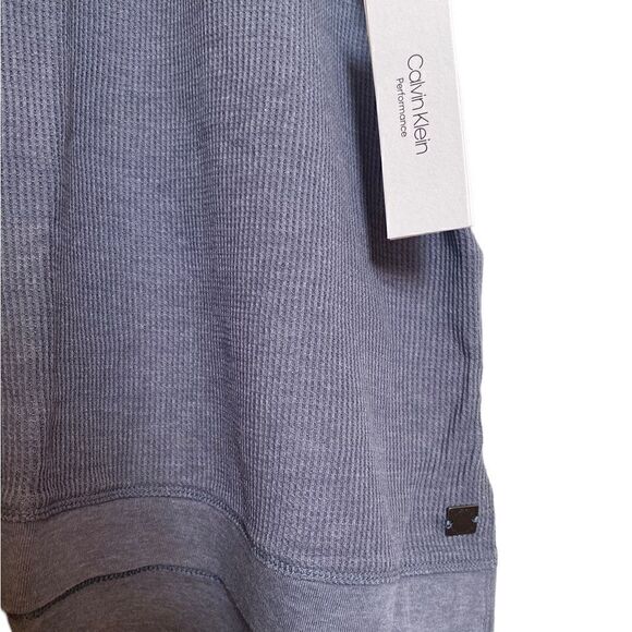 Calvin Klein Performance Keyhole Neck Top Gray Size 2X - Picture 3 of 7